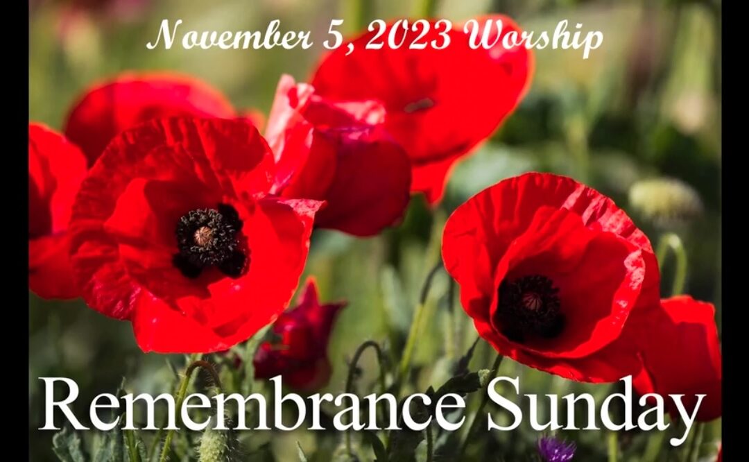 Remembrance Sunday 2023