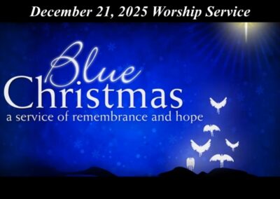 Blue Christmas Service 2025